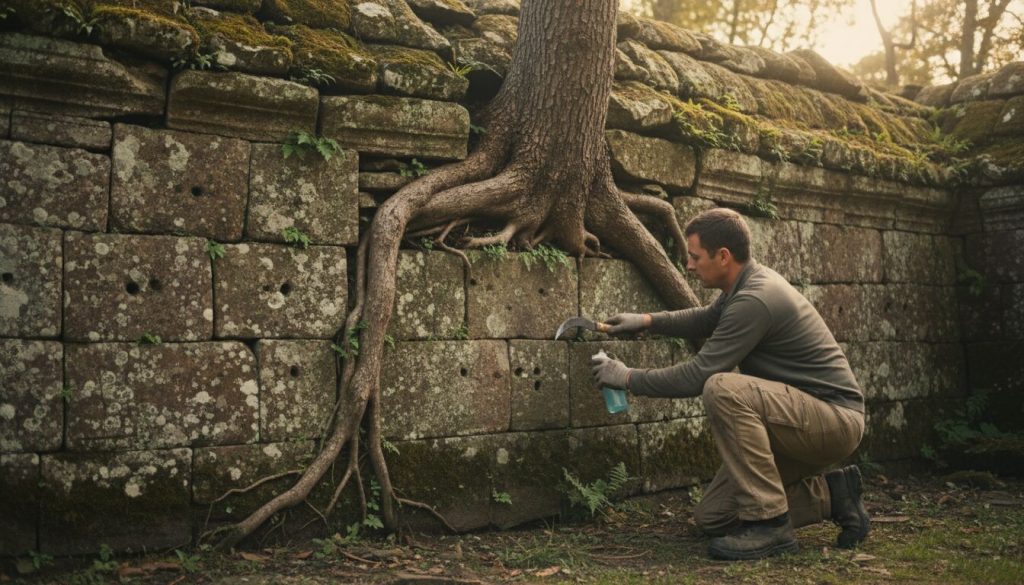 Découvrez des méthodes efficaces et sécurisées pour éliminer un arbre qui pousse dans un mur, en préservant la structure et votre environnement.