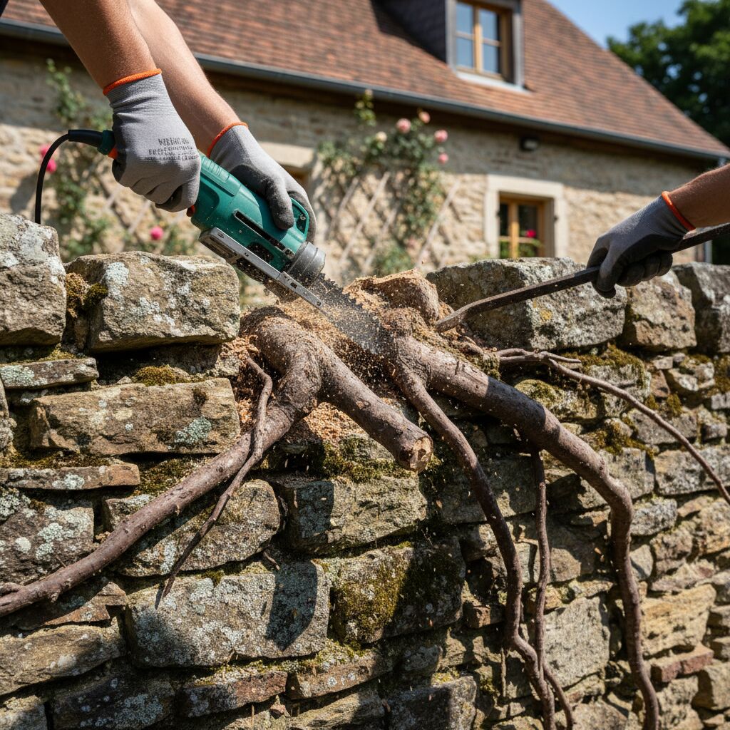 Découvrez des méthodes efficaces et sûres pour éliminer un arbre qui pousse dans un mur, tout en protégeant la structure et votre environnement.