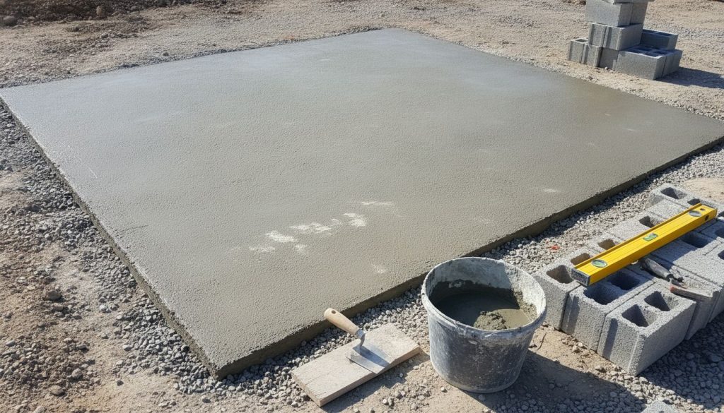 Découvrez combien de temps les fondations doivent sécher avant de poser les parpaings pour garantir une construction solide et durable.