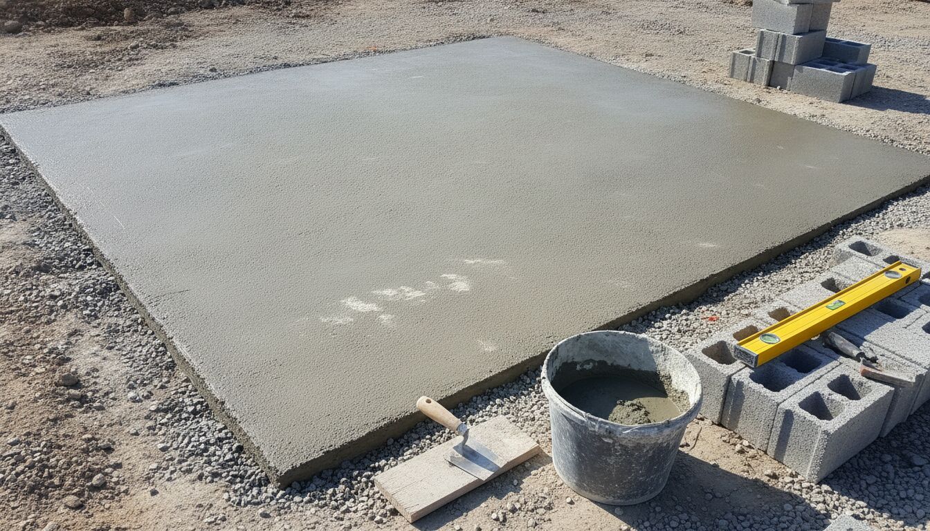 Découvrez combien de temps les fondations doivent sécher avant de poser les parpaings pour garantir une construction solide et durable.